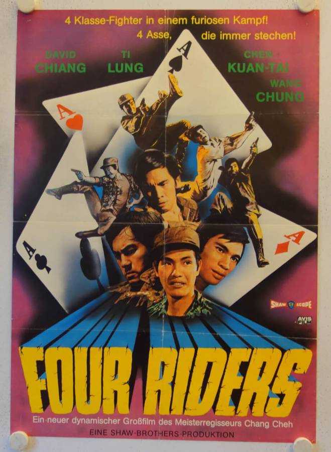 Four Riders original release german movie poster